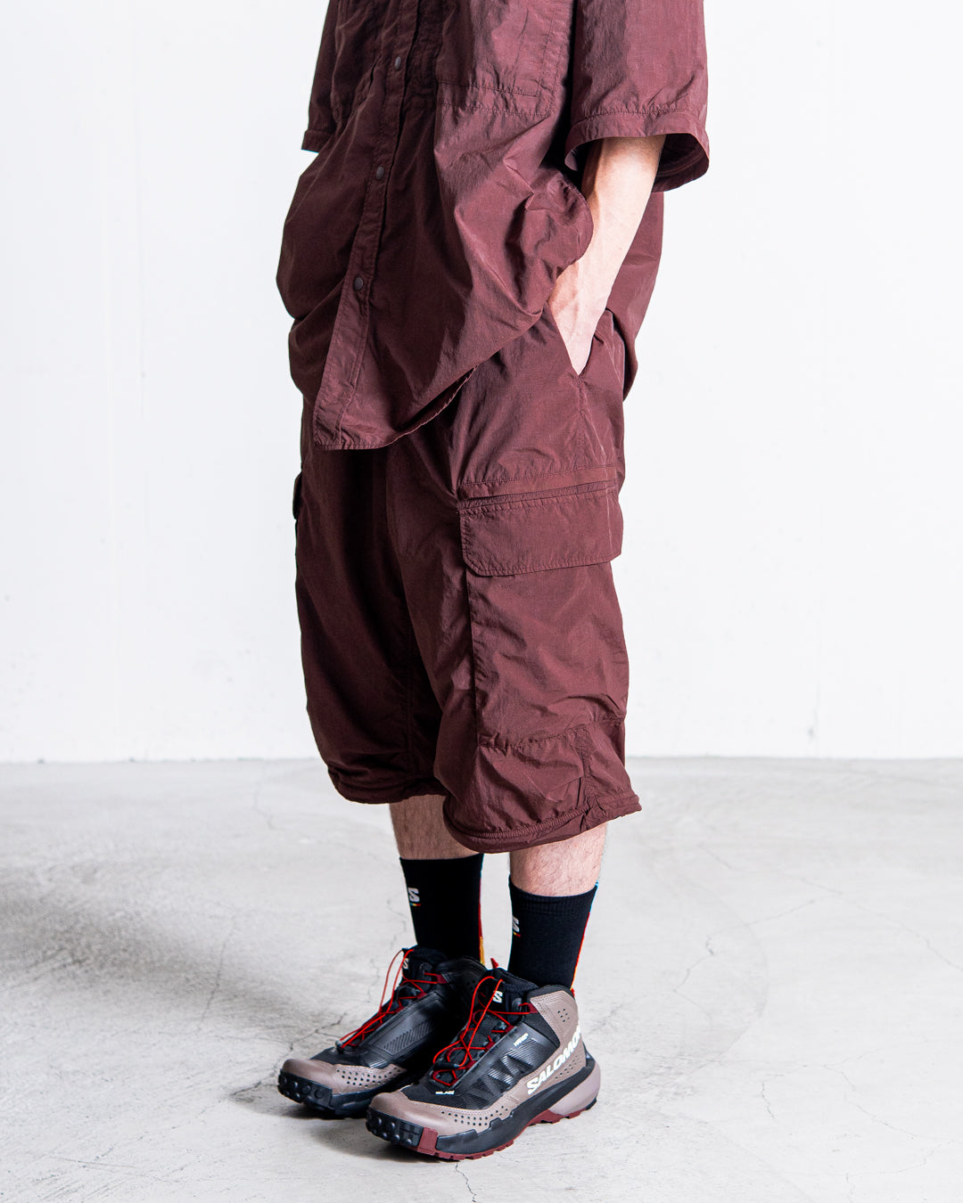 【2WAY ITEM】snow peak Garment Dyed Convertible Pants