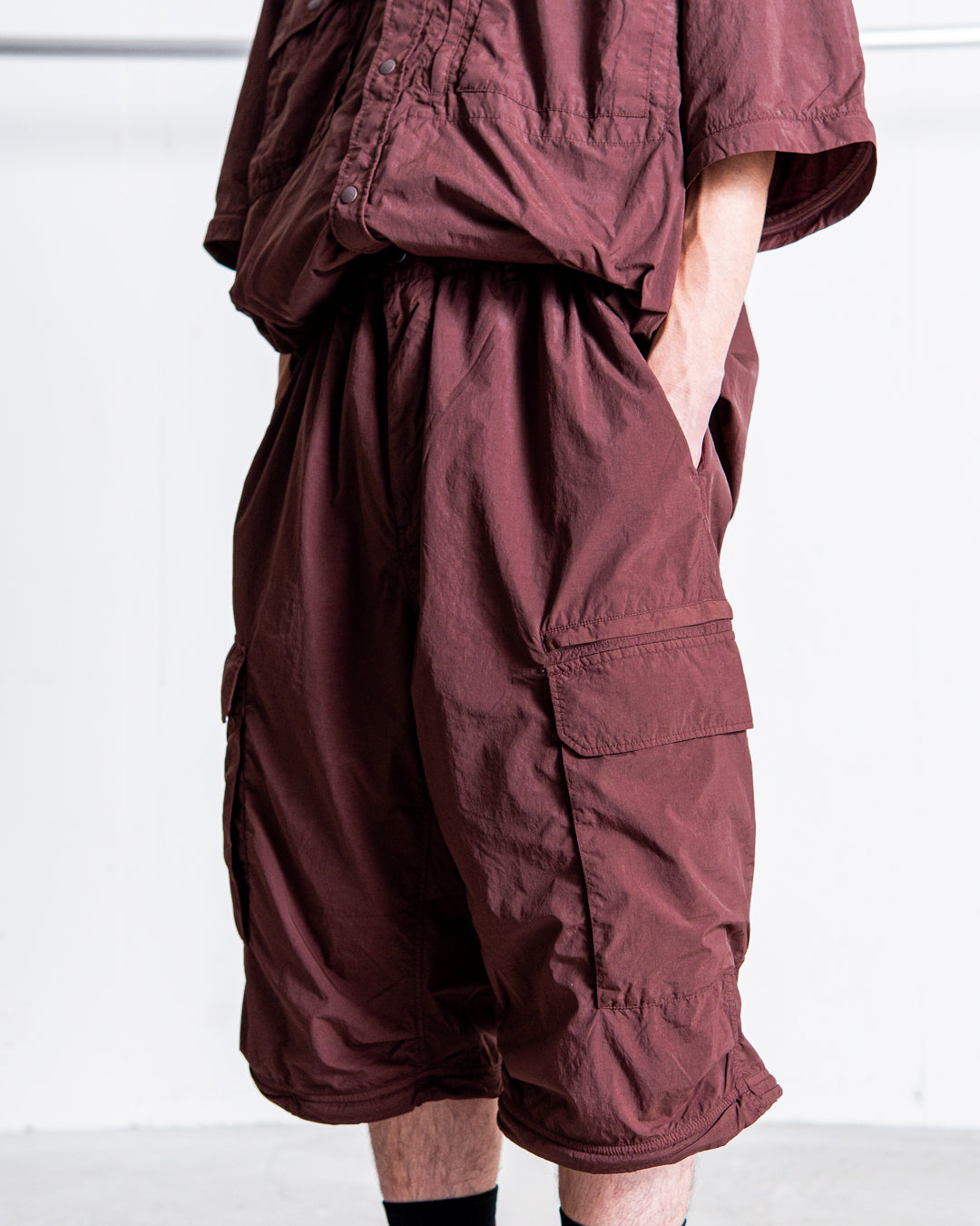 【2WAY ITEM】snow peak Garment Dyed Convertible Pants