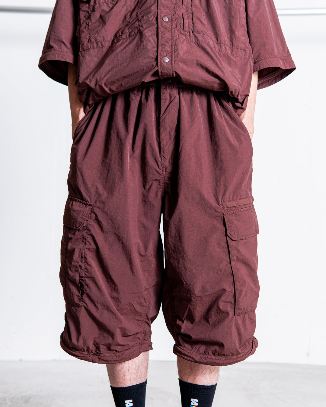 【2WAY ITEM】snow peak Garment Dyed Convertible Pants