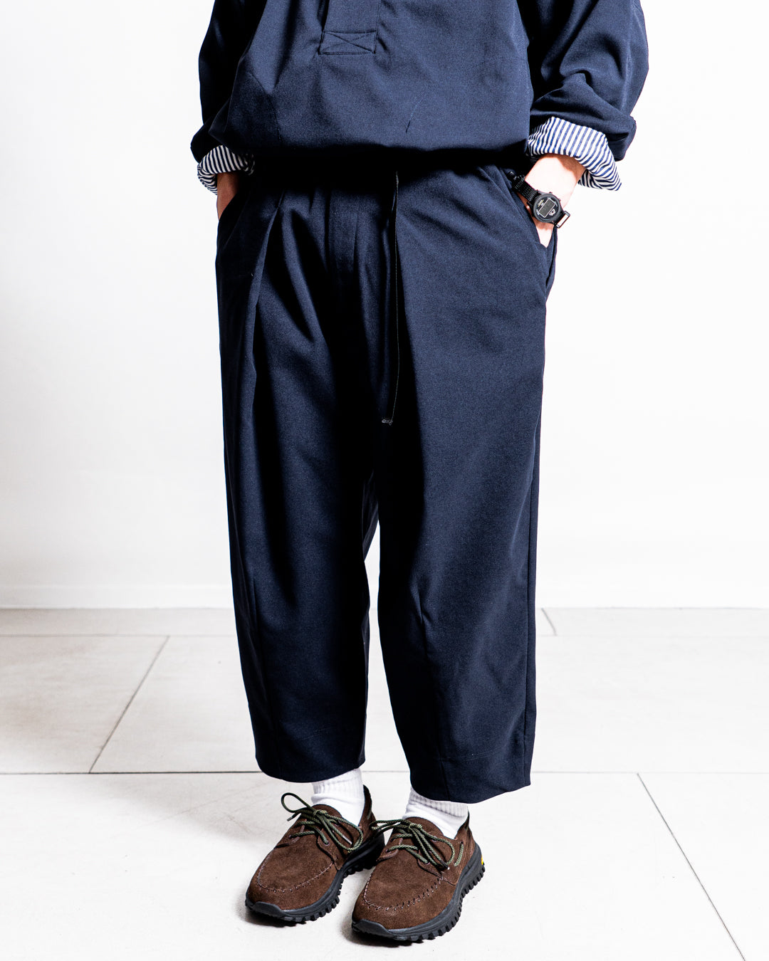 norbit Tech Wool Cropped Easy Pants