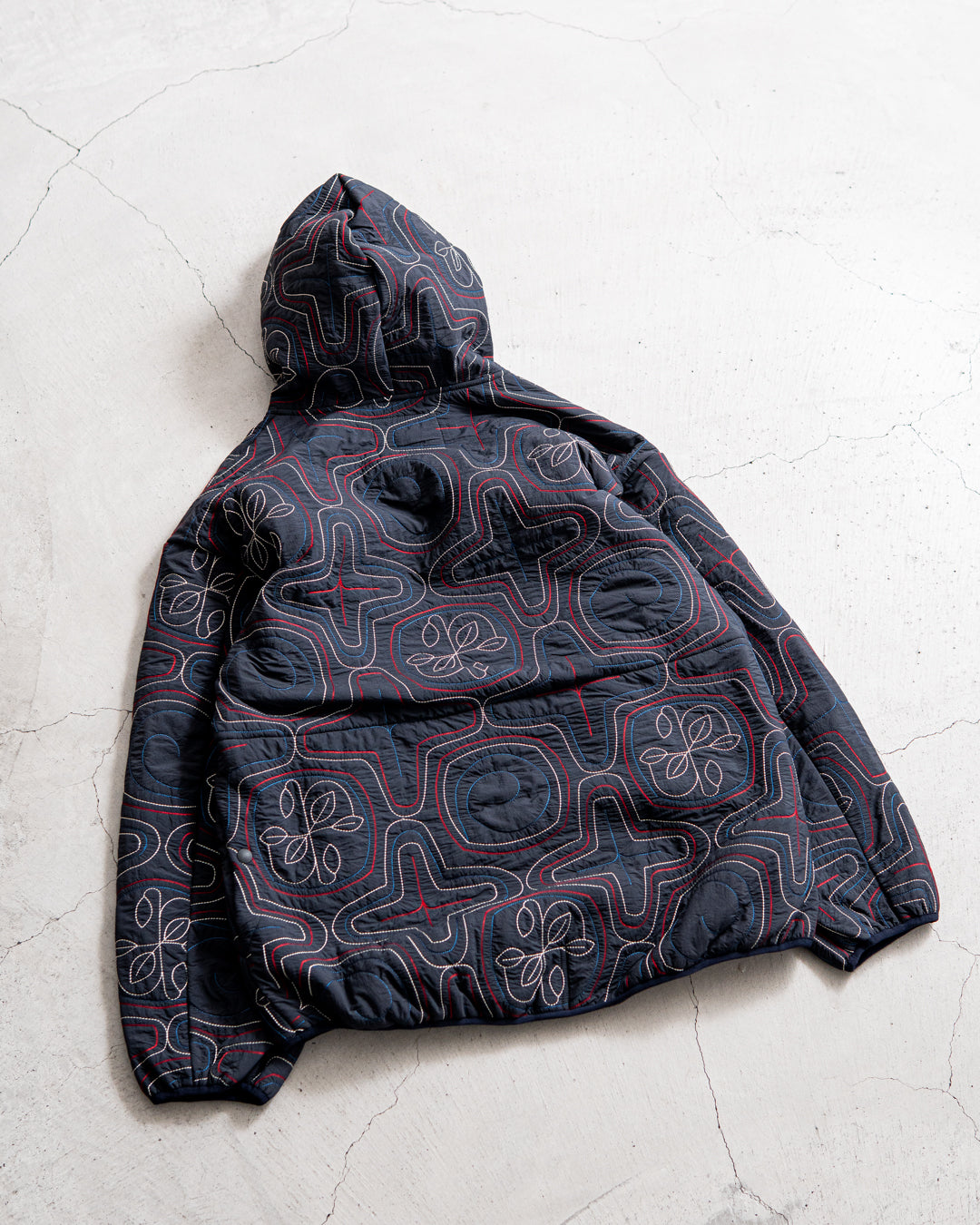 norbit Ainu quilted hood jacket