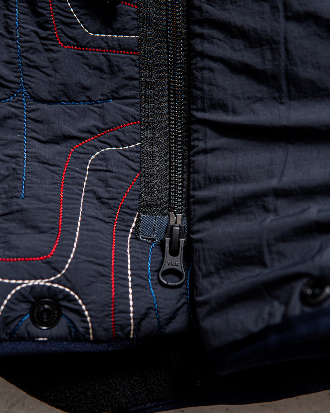 norbit Ainu quilted hood jacket