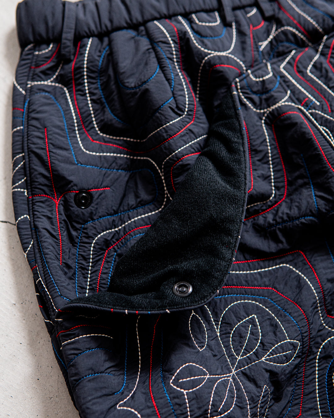 norbit Ainu quilted pants
