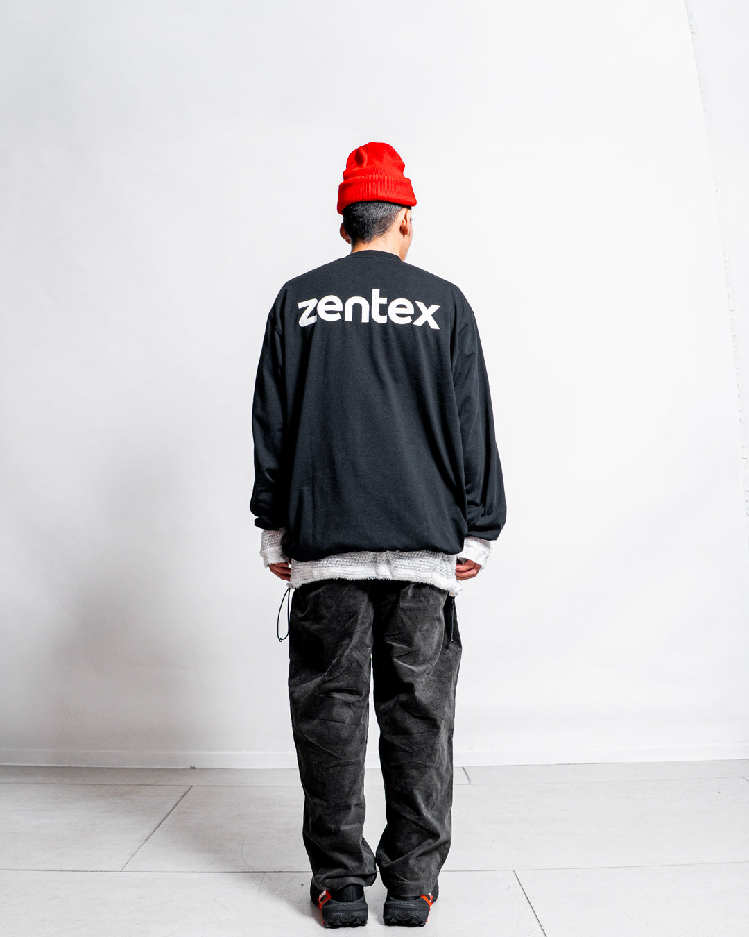 【zentex exclusive】ES.U LS T-shirts "zentex custom"