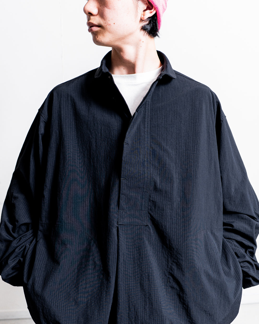 【zentex exclusive】norbit Shadow Stripe Long Sleeve Pullover Shirt "zentex custom"