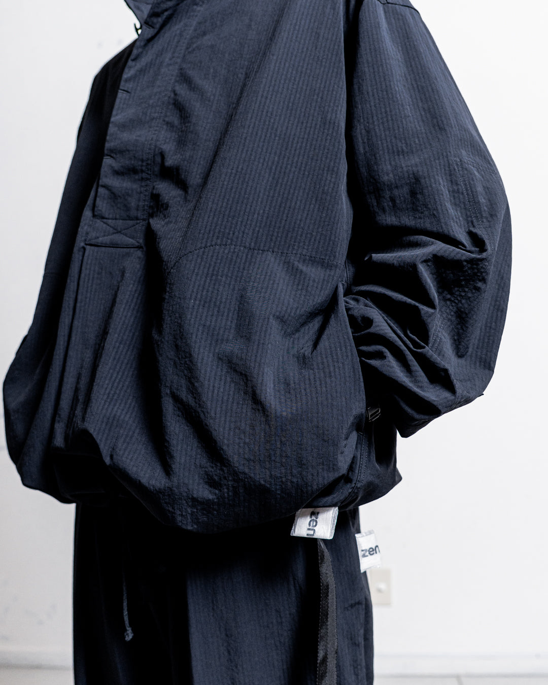 【zentex exclusive】norbit Shadow Stripe Long Sleeve Pullover Shirt "zentex custom"
