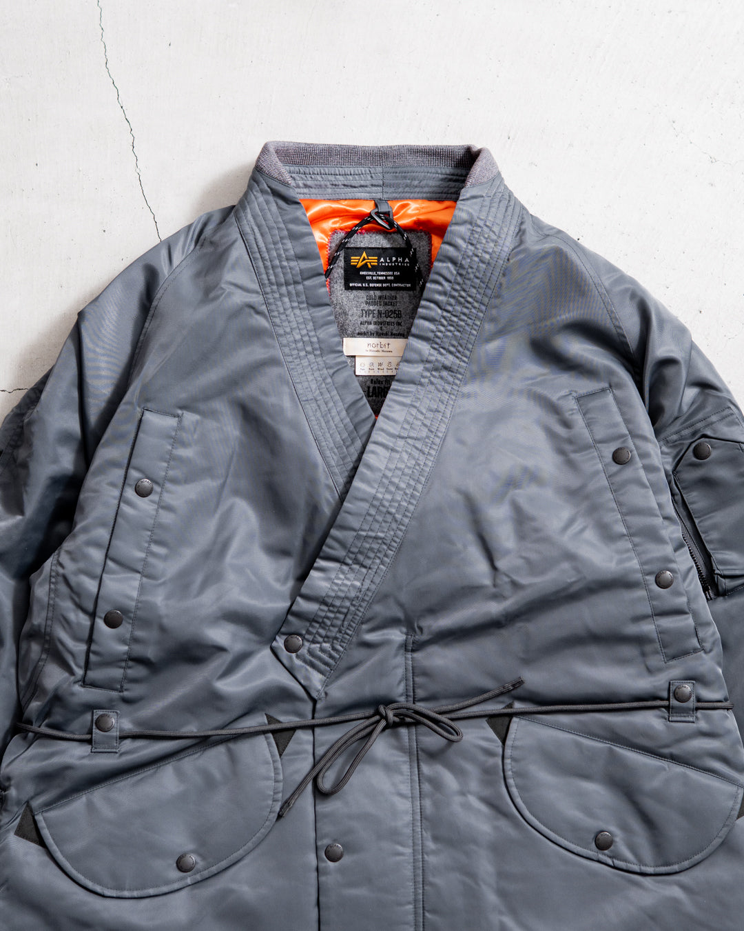 【RESTOCK / Collaboration】norbit × Alpha industries N3B Samue Jacket