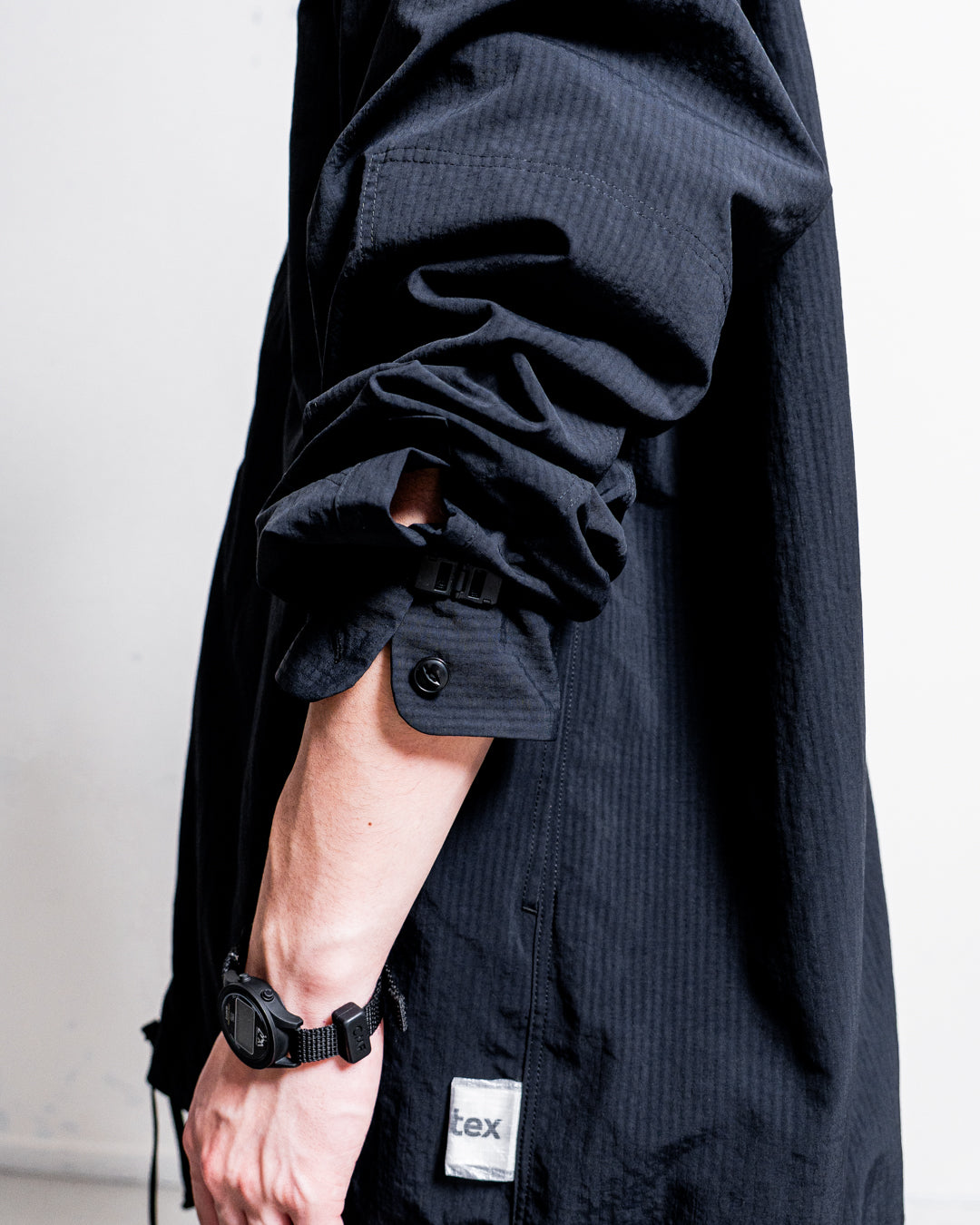 【zentex exclusive】norbit Shadow Stripe Long Sleeve Pullover Shirt "zentex custom"