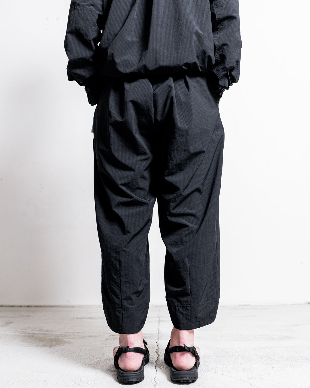 【zentex exclusive】norbit Shadow Stripe Cropped Easy Pants "zentex custom"