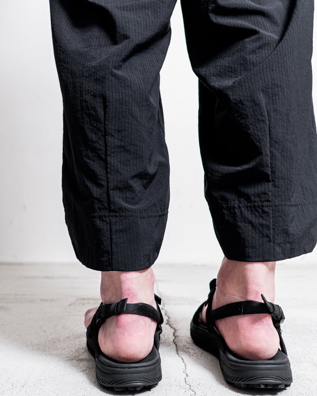 【zentex exclusive】norbit Shadow Stripe Cropped Easy Pants "zentex custom"