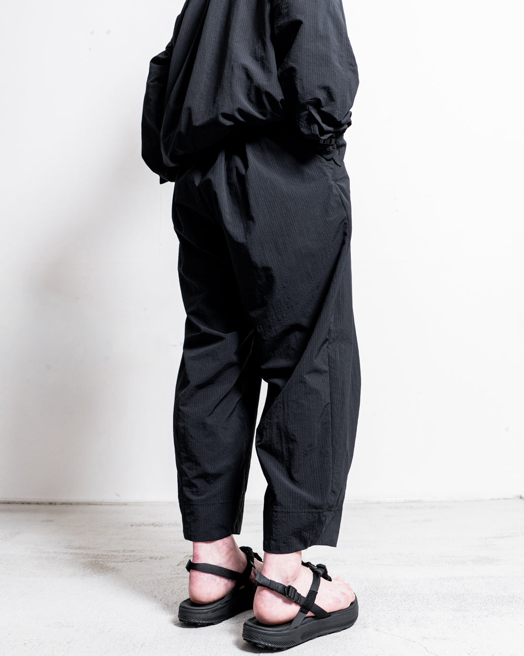 【zentex exclusive】norbit Shadow Stripe Cropped Easy Pants "zentex custom"