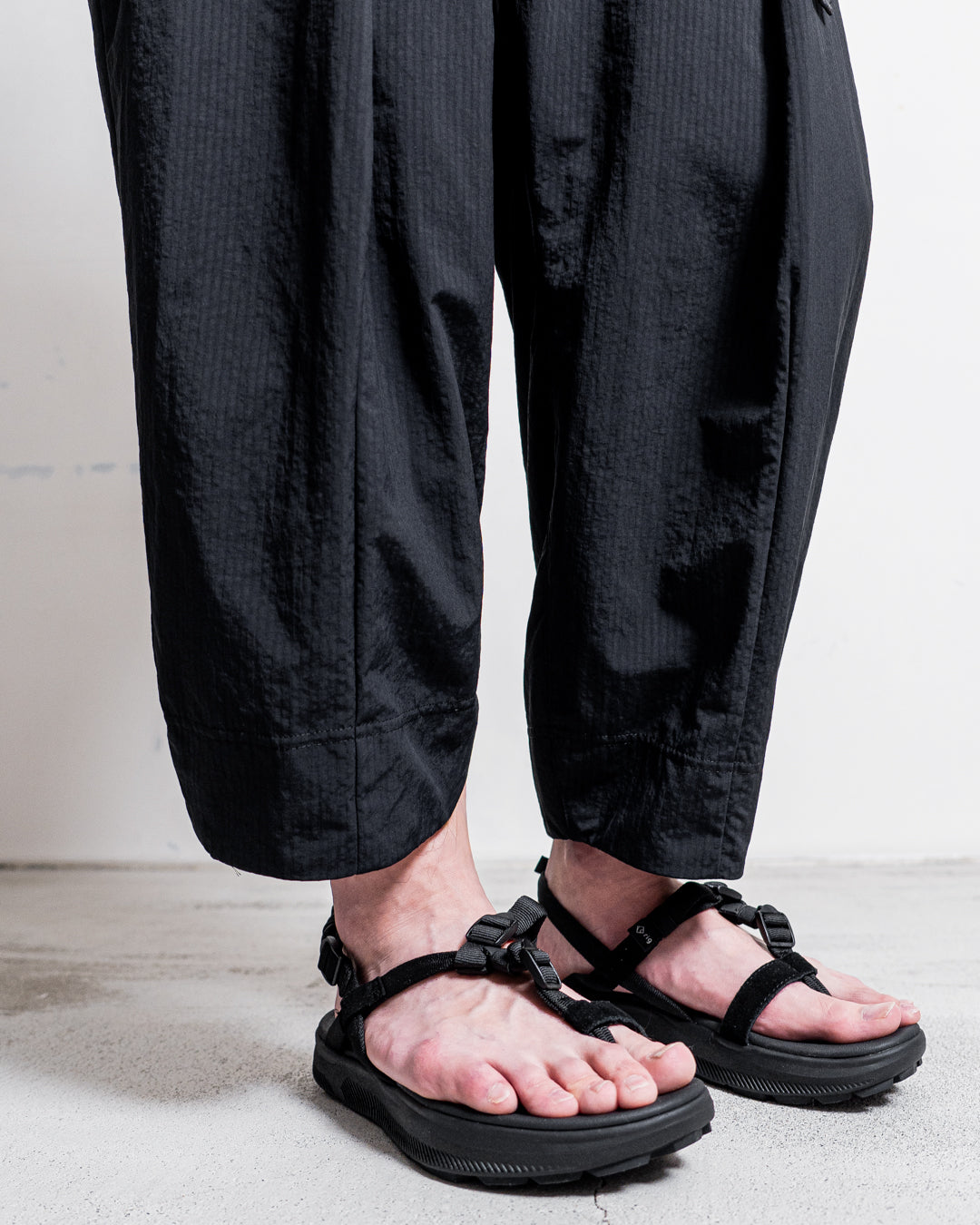 【zentex exclusive】norbit Shadow Stripe Cropped Easy Pants "zentex custom"