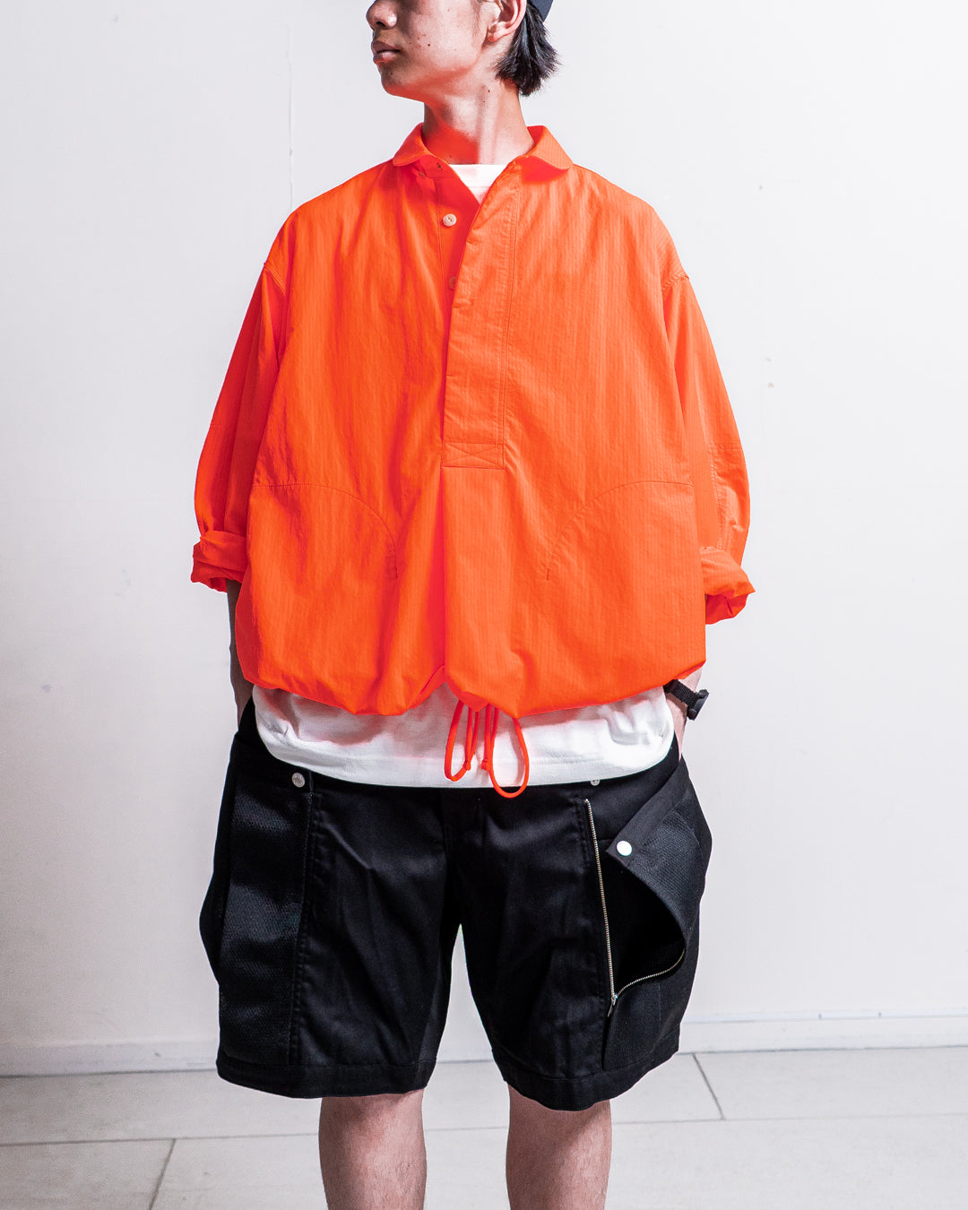 【zentex exclusive】norbit Shadow Stripe Long Sleeve Pullover Shirt "zentex custom"