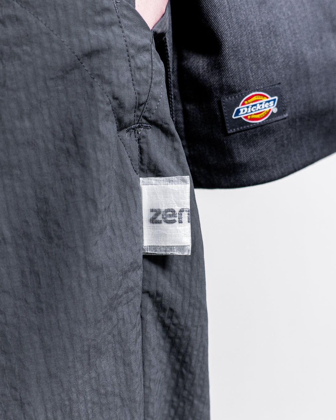 【zentex exclusive】norbit Shadow Stripe Cropped Easy Pants "zentex custom"