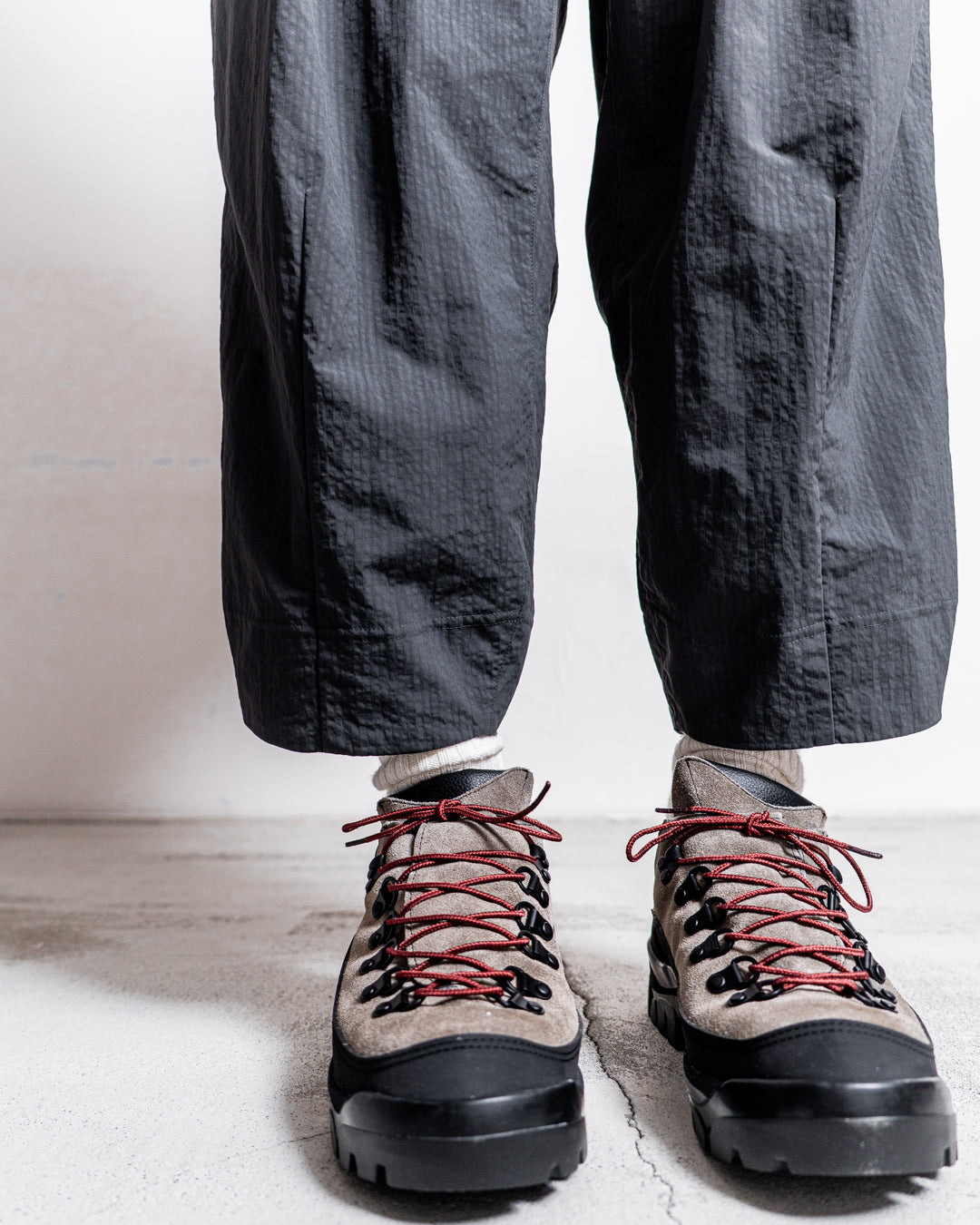 【zentex exclusive】norbit Shadow Stripe Cropped Easy Pants "zentex custom"