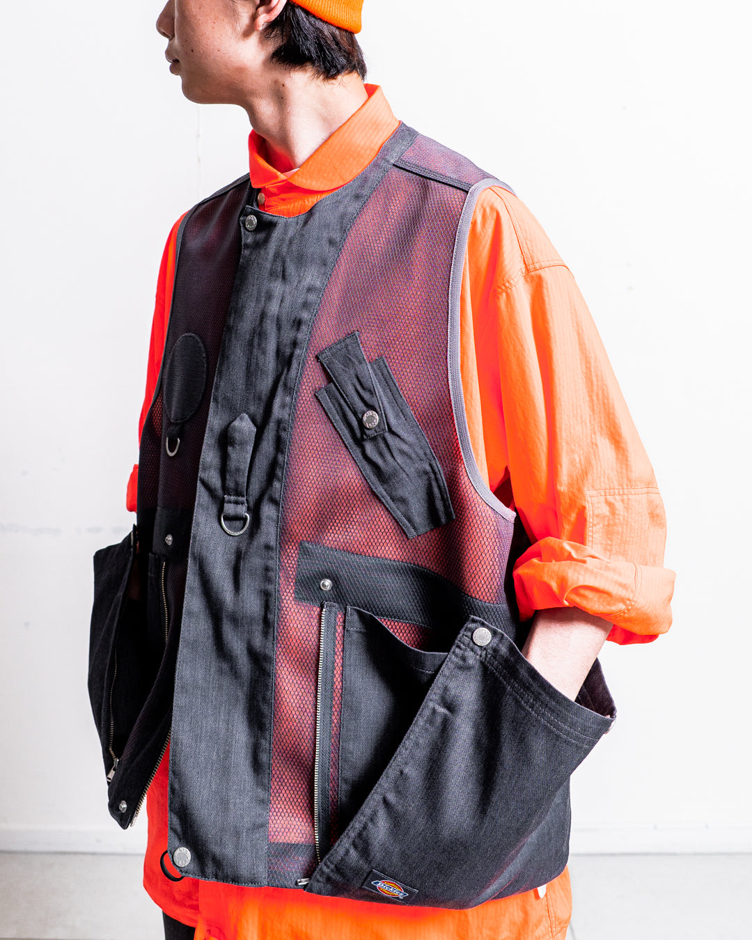 【collabolation】Dickies × wfeld G.W.C MESH WORK VEST