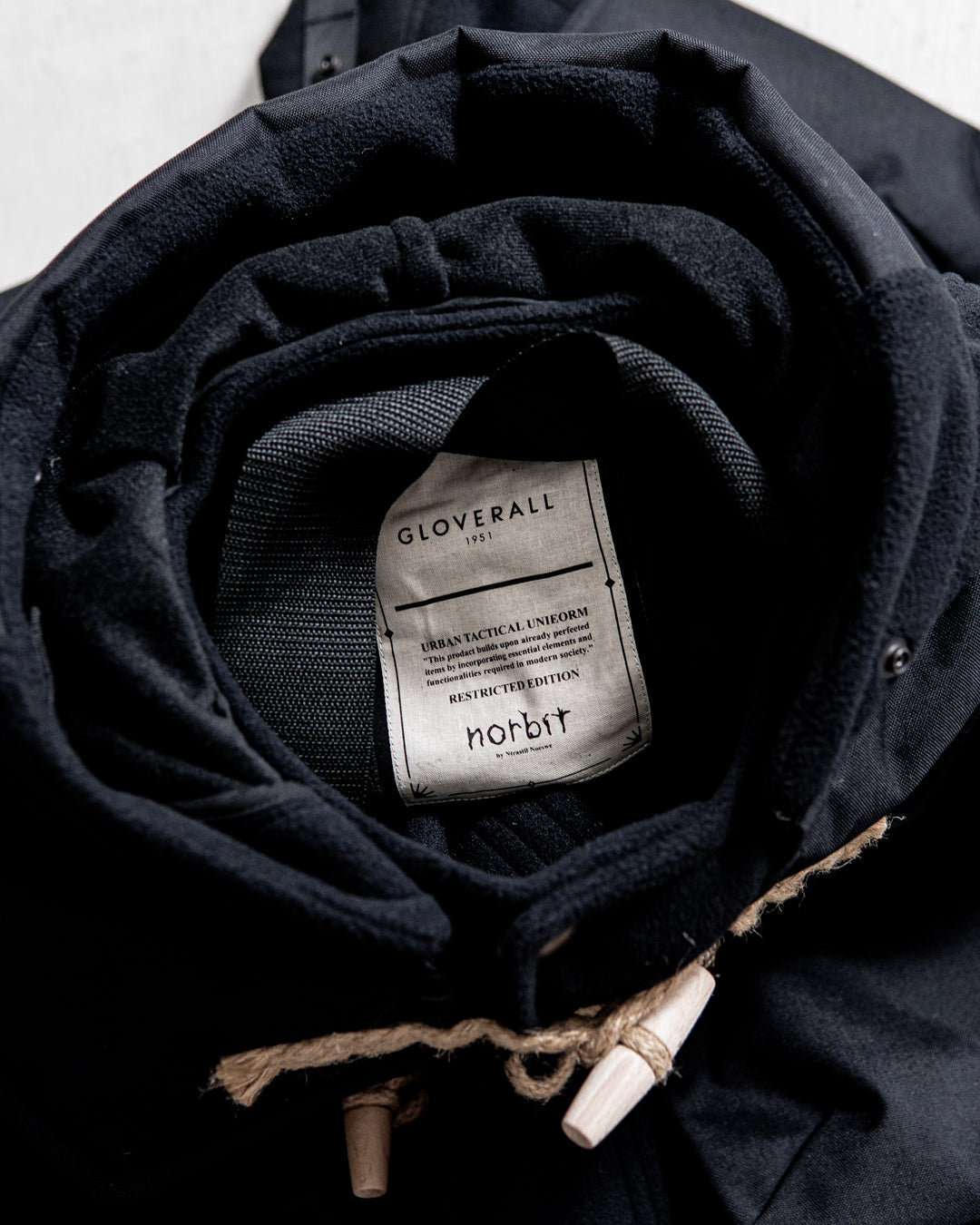 【Collaboration】norbit × GLOVERALL Tech Monty Duffle Short Jacket