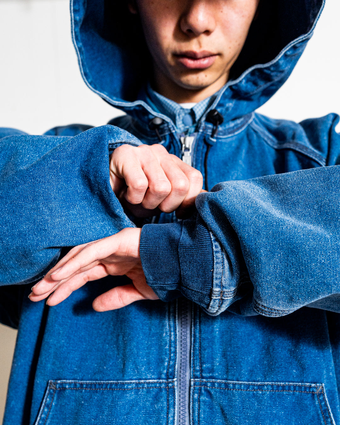 THE NORTH FACE Purple Label PLAS Indigo Field Parka