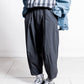 【zentex exclusive】norbit Shadow Stripe Cropped Easy Pants "zentex custom"