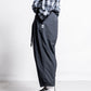 【zentex exclusive】norbit Shadow Stripe Cropped Easy Pants "zentex custom"