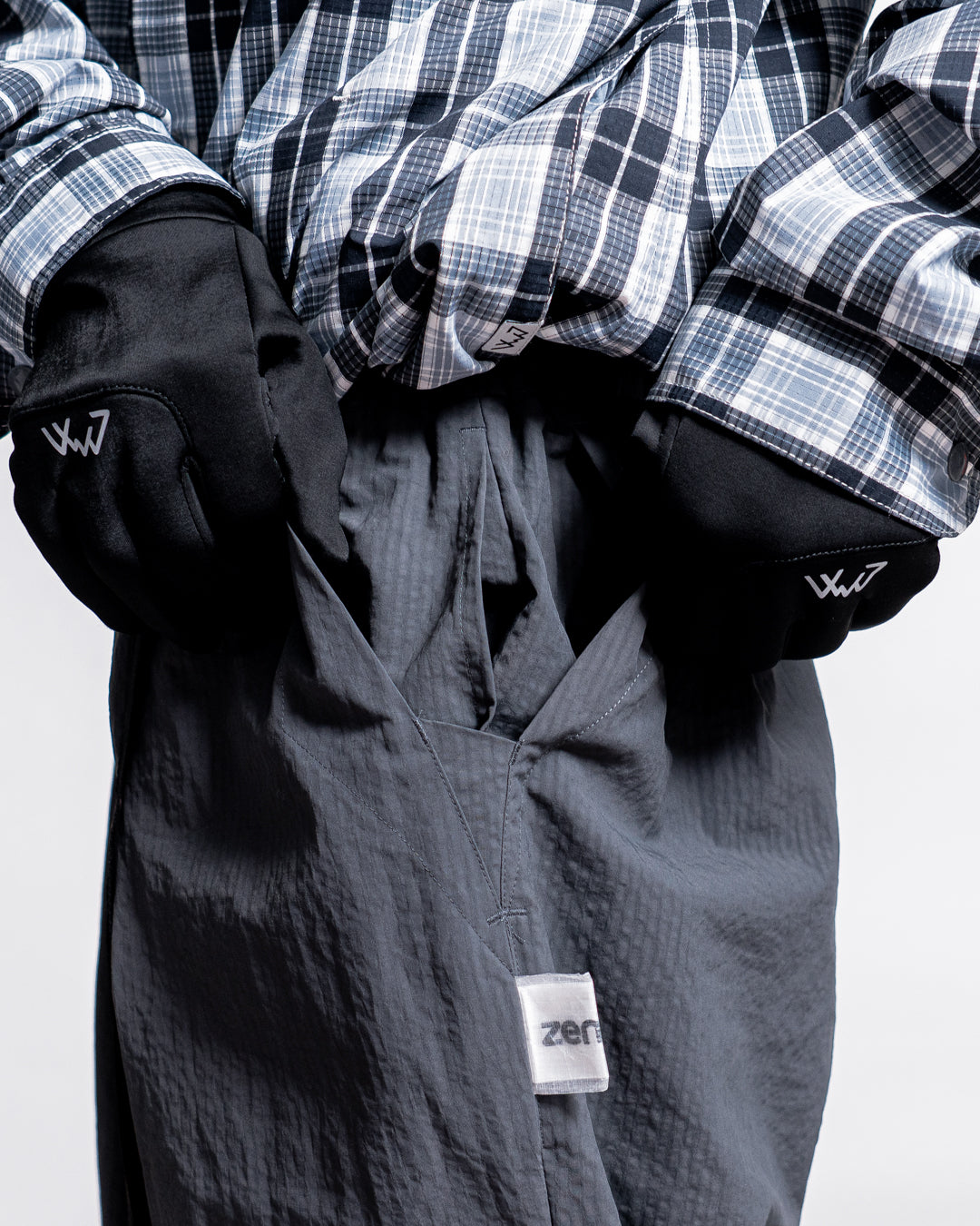 【zentex exclusive】norbit Shadow Stripe Cropped Easy Pants "zentex custom"