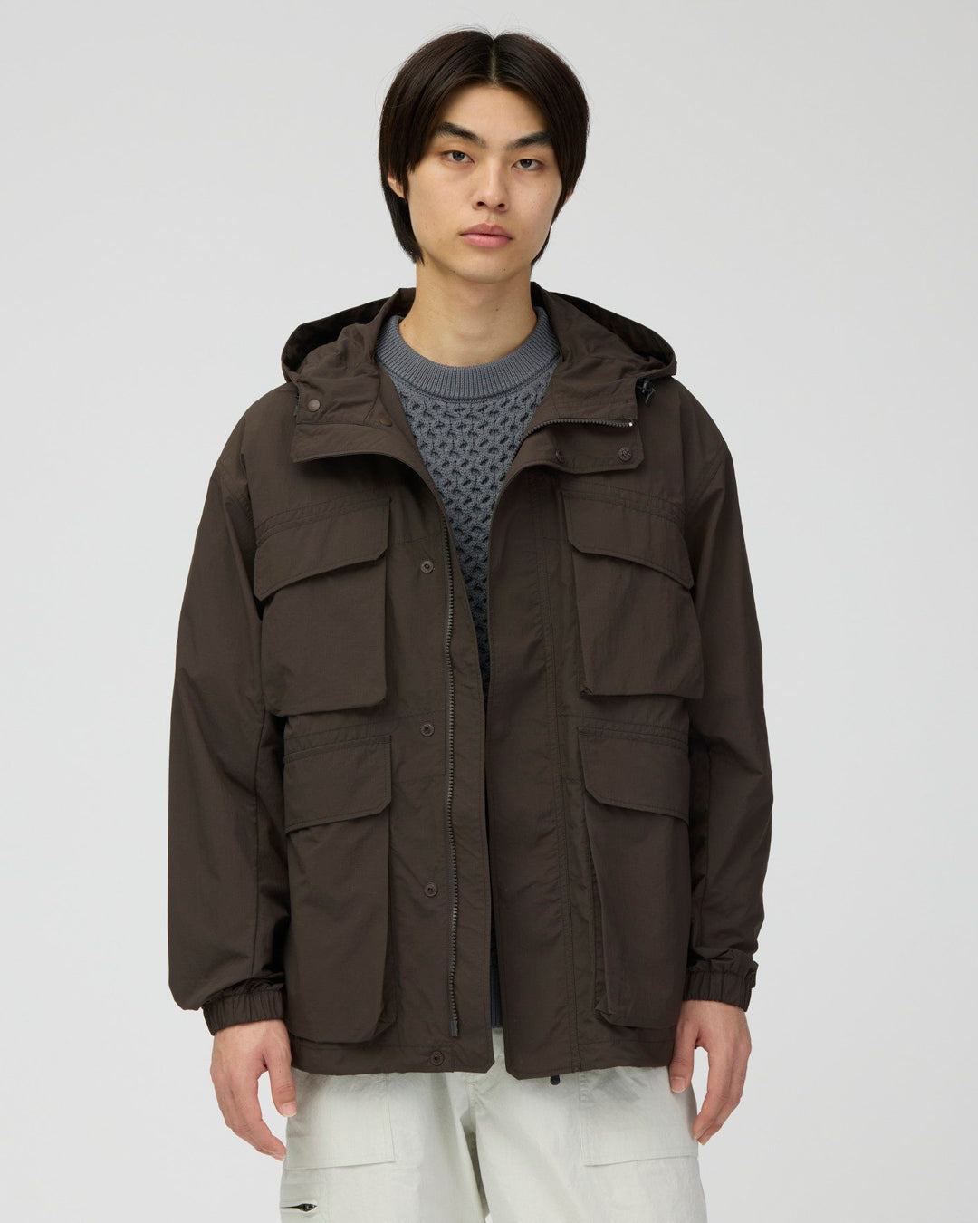 snow peak Nylon Double Rip Jacket